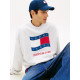 Tommy Hilfiger Ανδρικό φούτερ 90s Wavy Flag Terry Crew Neck Sweatshirt